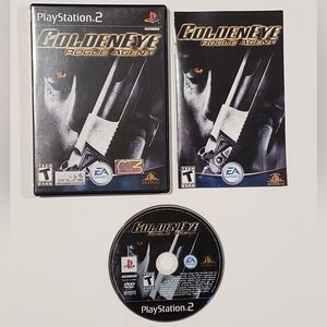 GoldenEye Rogue Agent Sony PlayStation 2 PS2 Complete CIB Tested & Working 2004